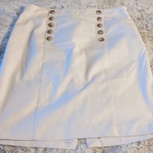 White Pencil Skirt